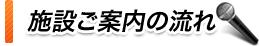 施設ご案内の流れ